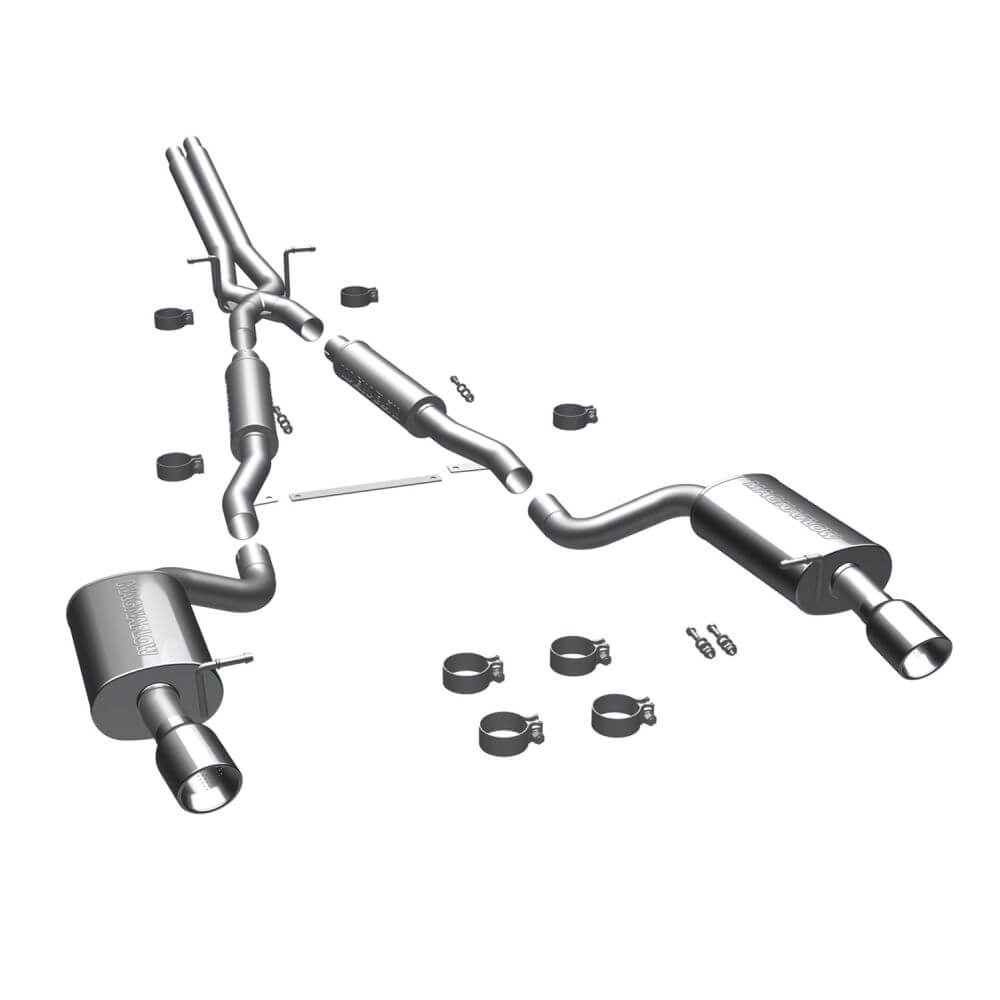 MagnaFlow 16493 Touring Series Cat-Back Stainless Exhaust System