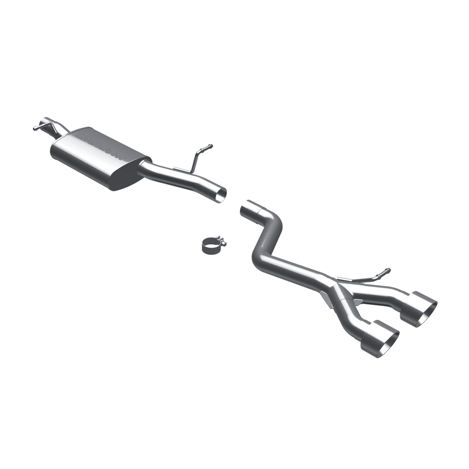 MagnaFlow 16502 Sport Series Cat-Back Stainless Exhaust System