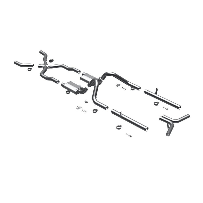 MagnaFlow 16596 Street Series Crossmember-Back Stainless Exhaust System