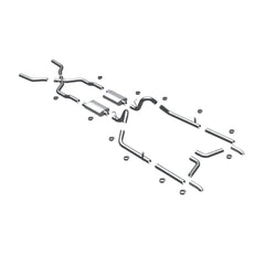 MagnaFlow 16792 Street Series Crossmember-Back Stainless Exhaust System