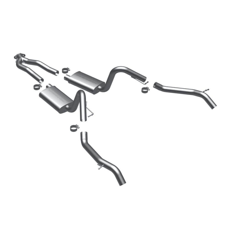 MagnaFlow 16828 Street Series Cat-Back Stainless Exhaust System