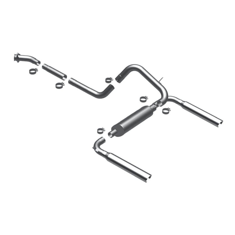 MagnaFlow 16829 Street Series Cat-Back Stainless Exhaust System