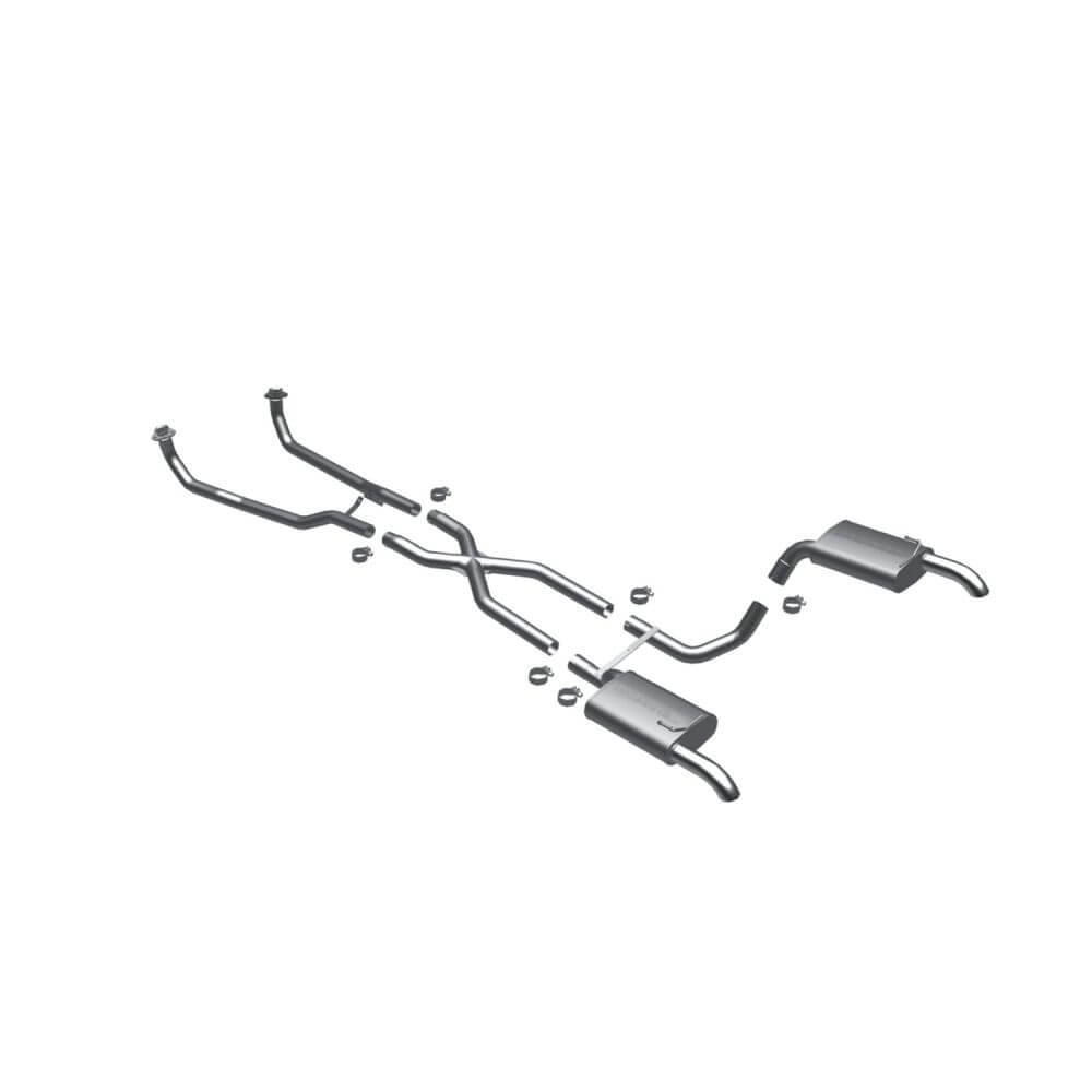 MagnaFlow 16842 Street Series Crossmember-Back Stainless Exhaust System