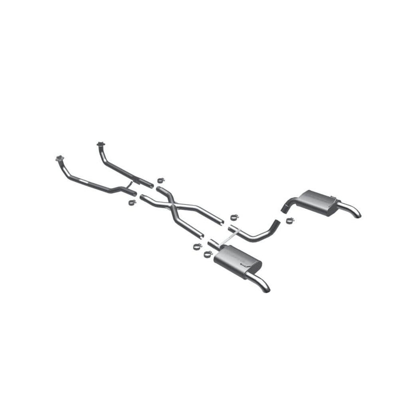 MagnaFlow 16842 Street Series Crossmember-Back Stainless Exhaust System