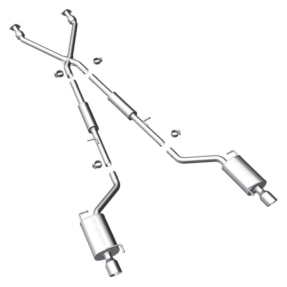 MagnaFlow 16862 Street Series Cat-Back Stainless Exhaust System