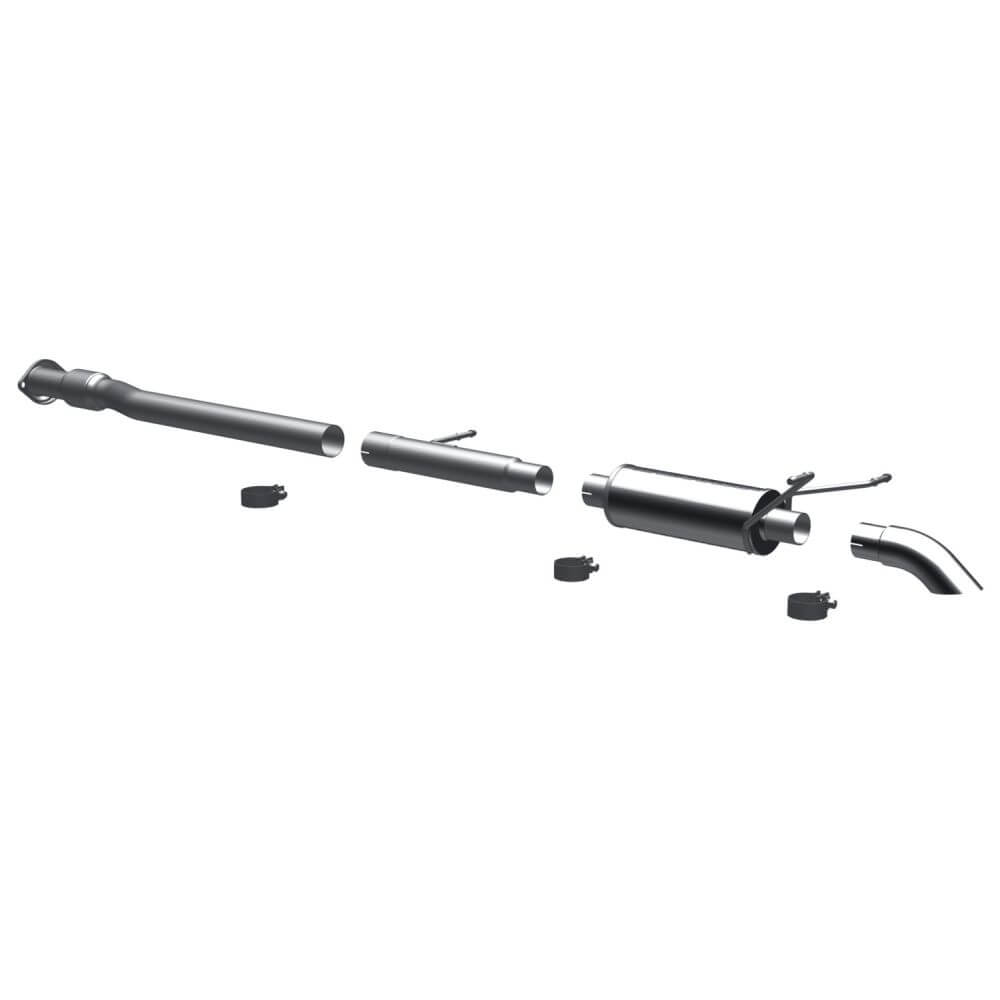 MagnaFlow 17104 Off-Road Pro Series Cat-Back Stainless Exhaust System