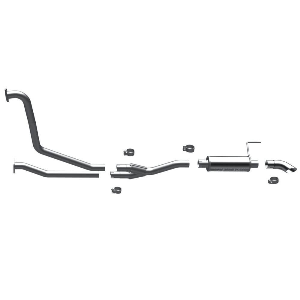 MagnaFlow 17109 Off-Road Pro Series Cat-Back Stainless Exhaust System