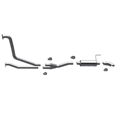 MagnaFlow 17109 Off-Road Pro Series Cat-Back Stainless Exhaust System