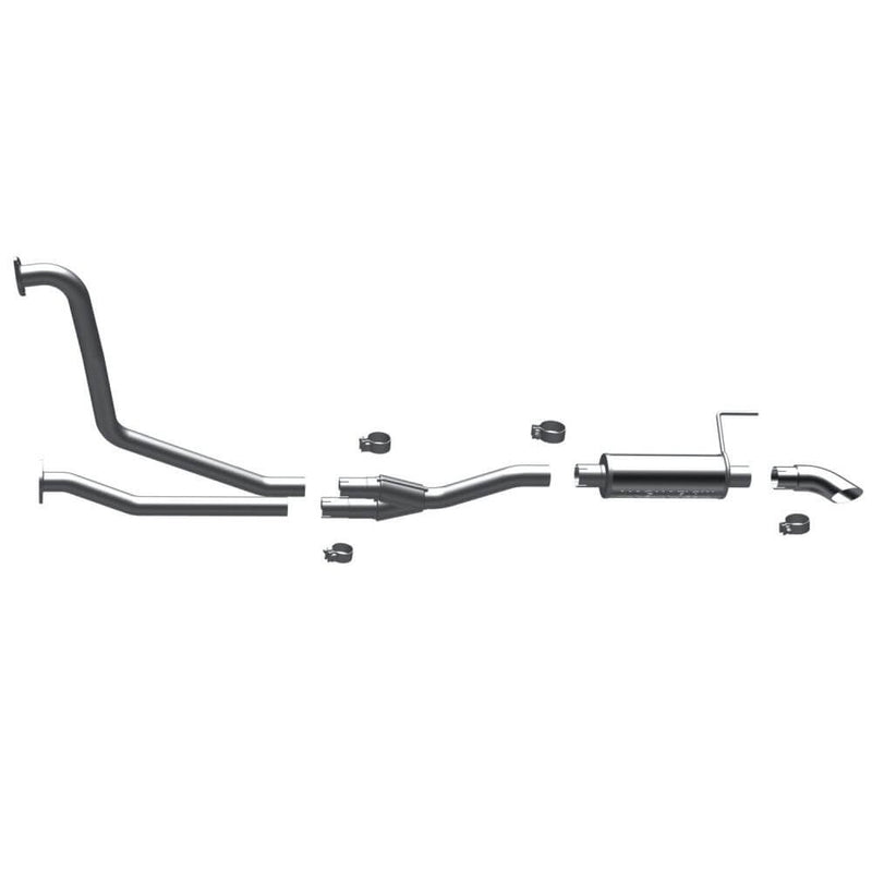 MagnaFlow 17109 Off-Road Pro Series Cat-Back Stainless Exhaust System