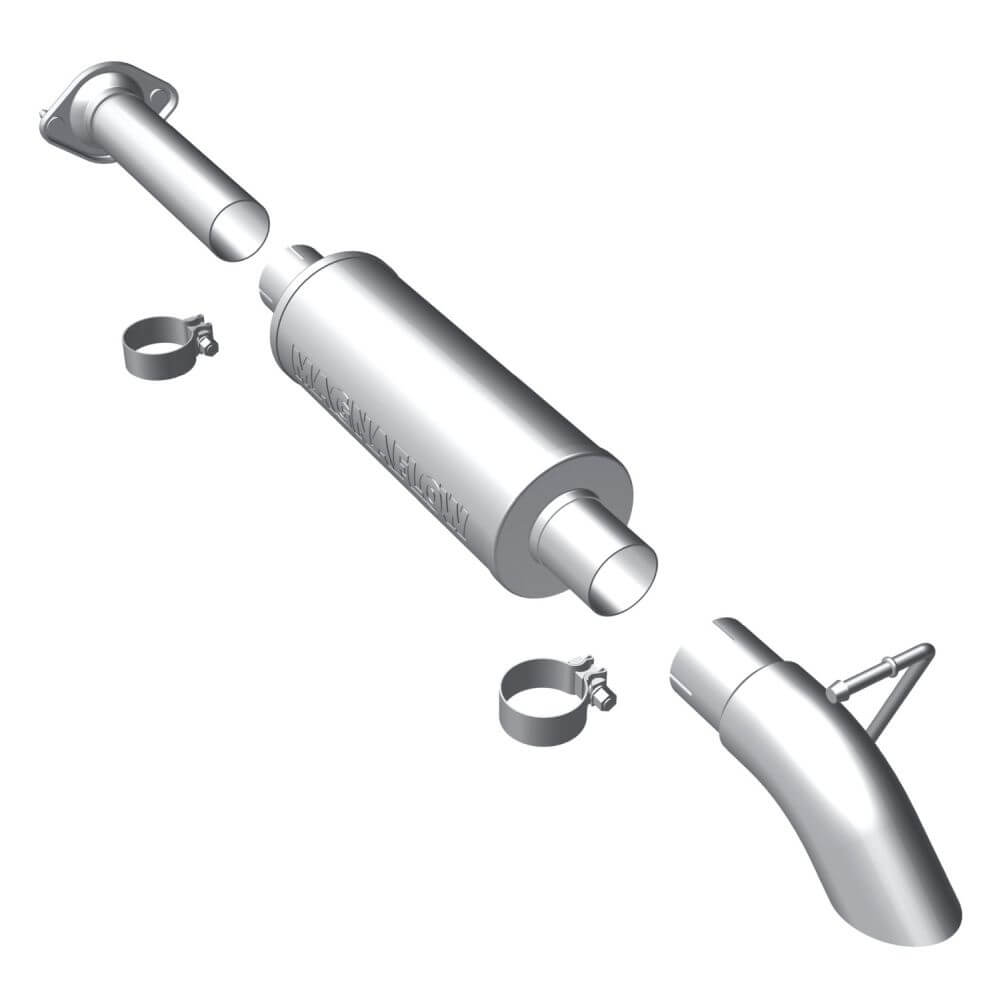 MagnaFlow 17121 Off-Road Pro Series Cat-Back Stainless Exhaust System