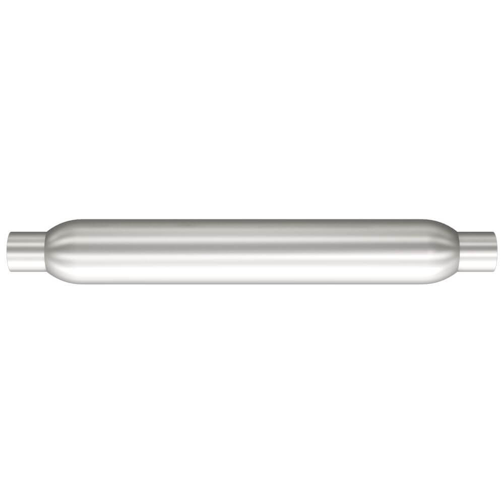 MagnaFlow 18145 Glasspack Aluminized Muffler (2.25" ID Center/2.25" OD Center)