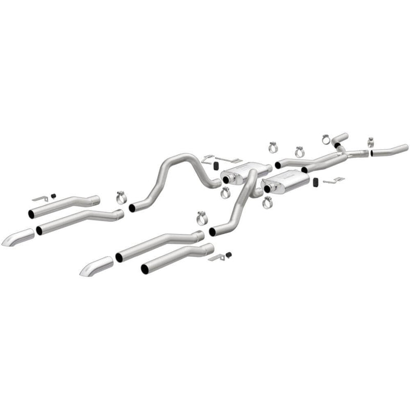 MagnaFlow 19303 Street Series Crossmember-Back Stainless Exhaust System