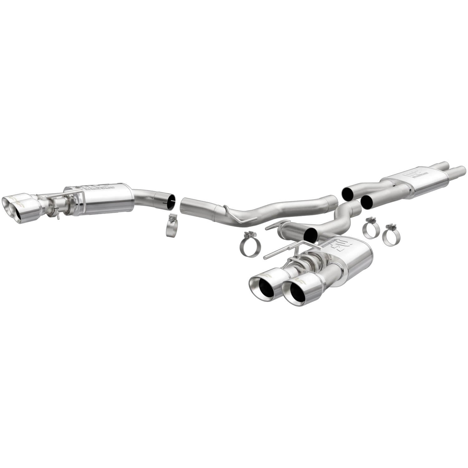 MagnaFlow 19370 Street Series Stainless Performance Cat-Back Exhaust System