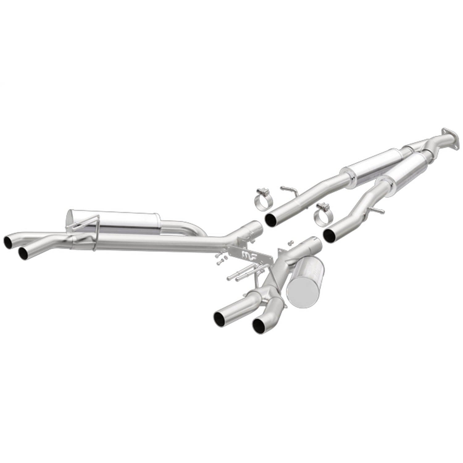 MagnaFlow 19405 Competition Series Stainless Cat-Back Exhaust System