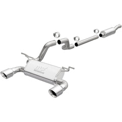 MagnaFlow 19416 MF Series Stainless Performance Axle-Back Exhaust System
