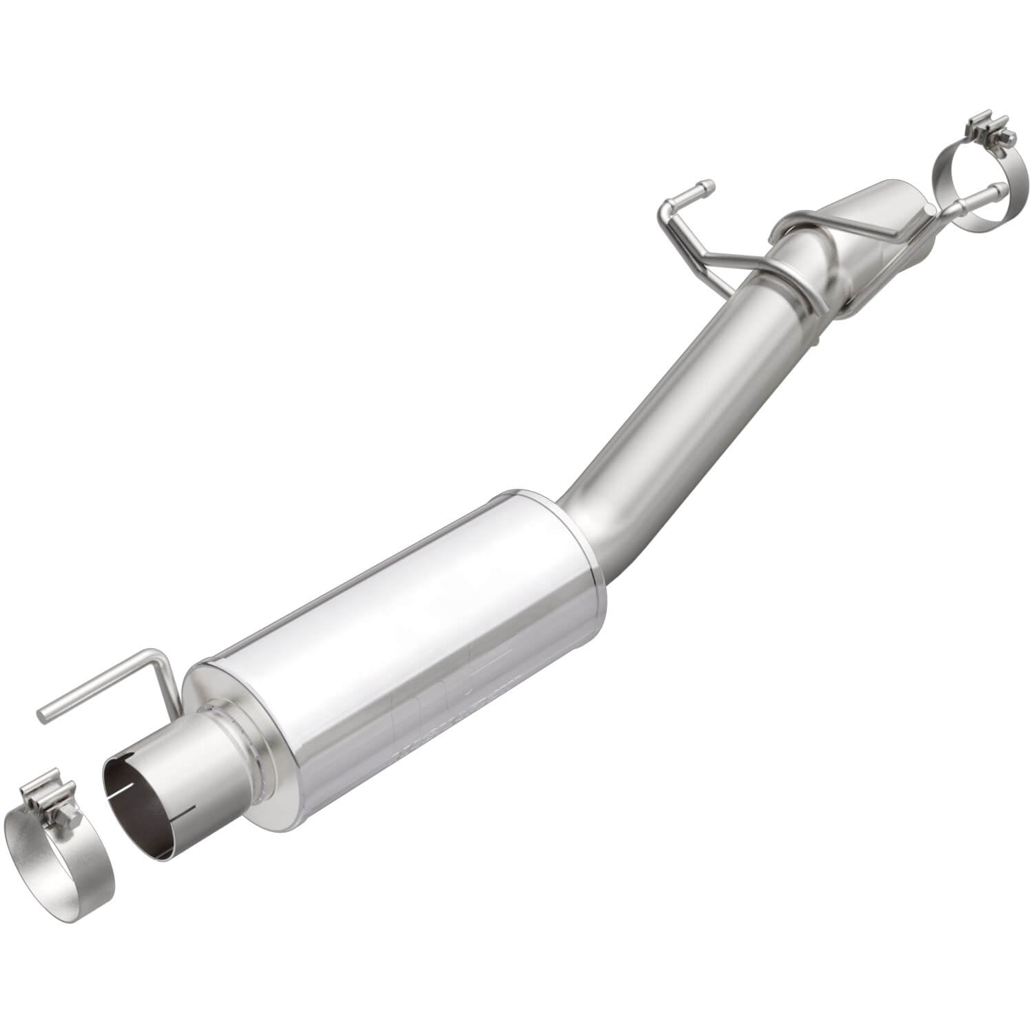 MagnaFlow 19493 Direct-Fit Stainless Steel Muffler (3.5" ID Center/3.5" OD Center)