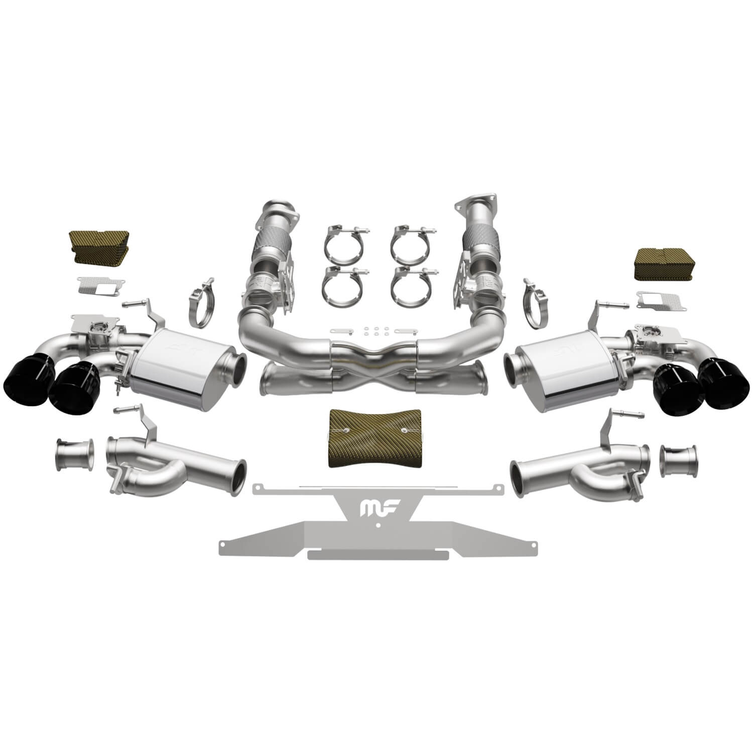 MagnaFlow 19545 xMOD Series Cat-Back Stainless Exhaust System