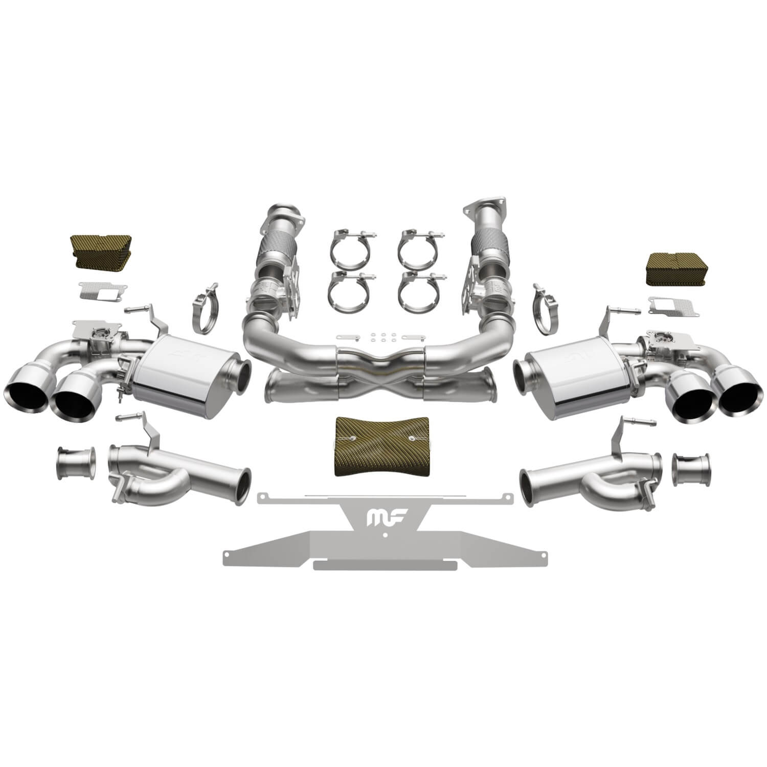 MagnaFlow 19578 xMOD Series Cat-Back Stainless Exhaust System