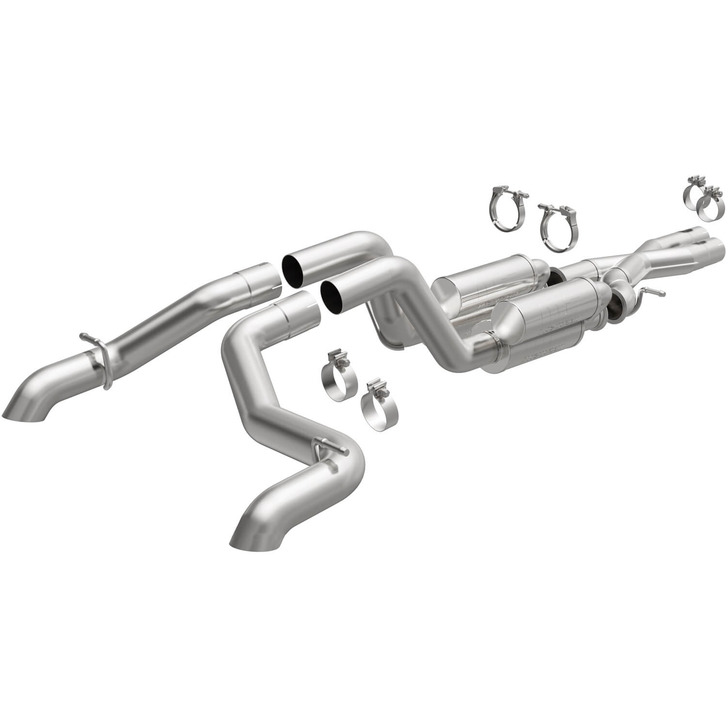 MagnaFlow 19582 Rock Crawler Series Cat-Back Stainless Exhaust System