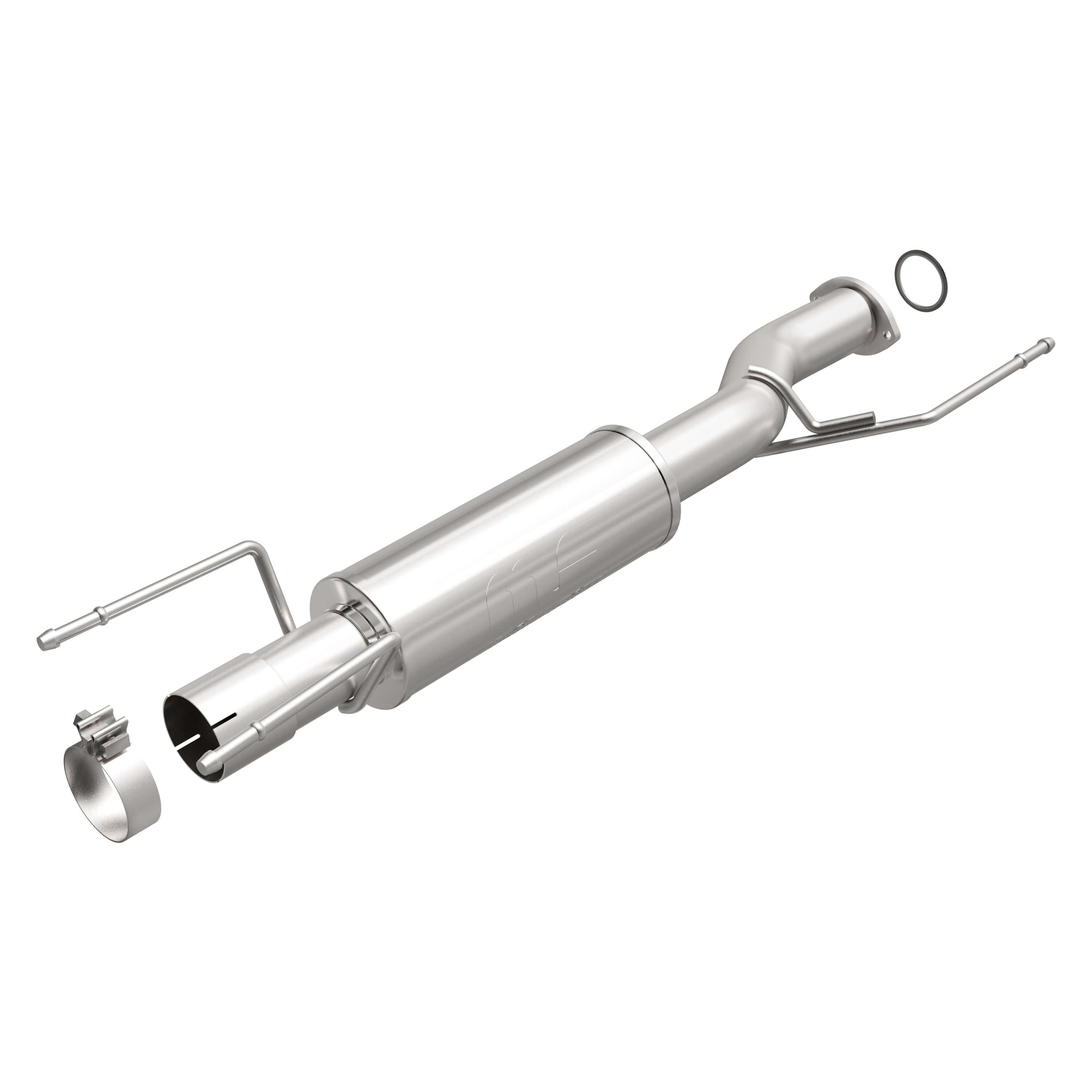 MagnaFlow 19602 Direct-Fit Stainless Steel Muffler (3" ID Center/3" OD Center)