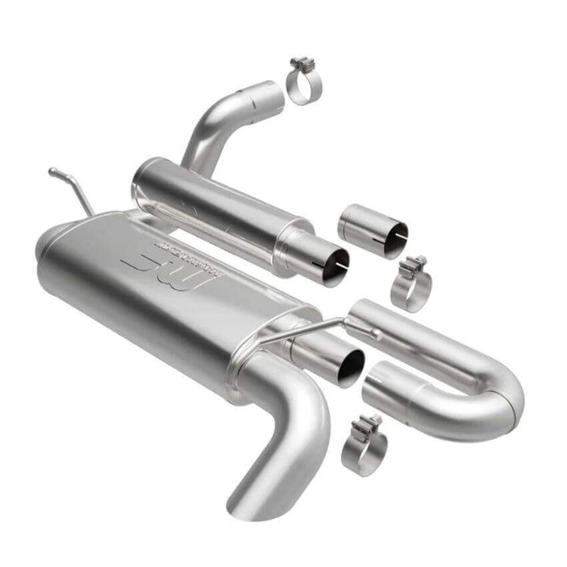 MagnaFlow 19620 Overland Series Axle-Back Stainless Exhaust System
