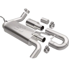 MagnaFlow 19668 Overland Series Axle-Back Stainless Exhaust System