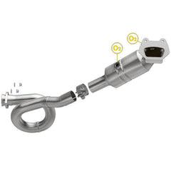 MagnaFlow 21-029 OEM Grade Series Direct Fit Catalytic Converter (2.5" ID/2" OD)