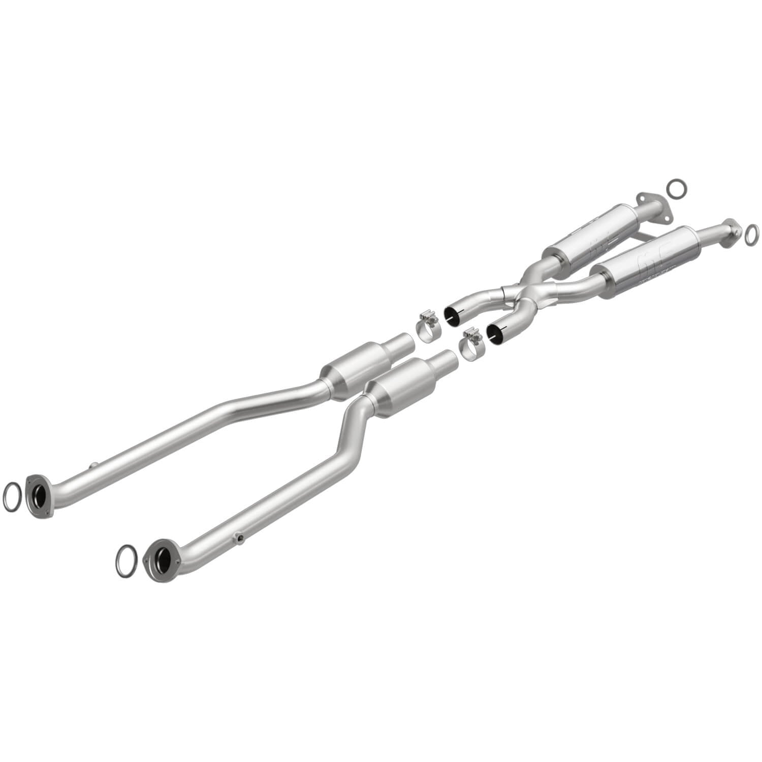 MagnaFlow 21-051 OEM Grade Direct Fit Catalytic Converter (2.25" ID/2.25" OD)
