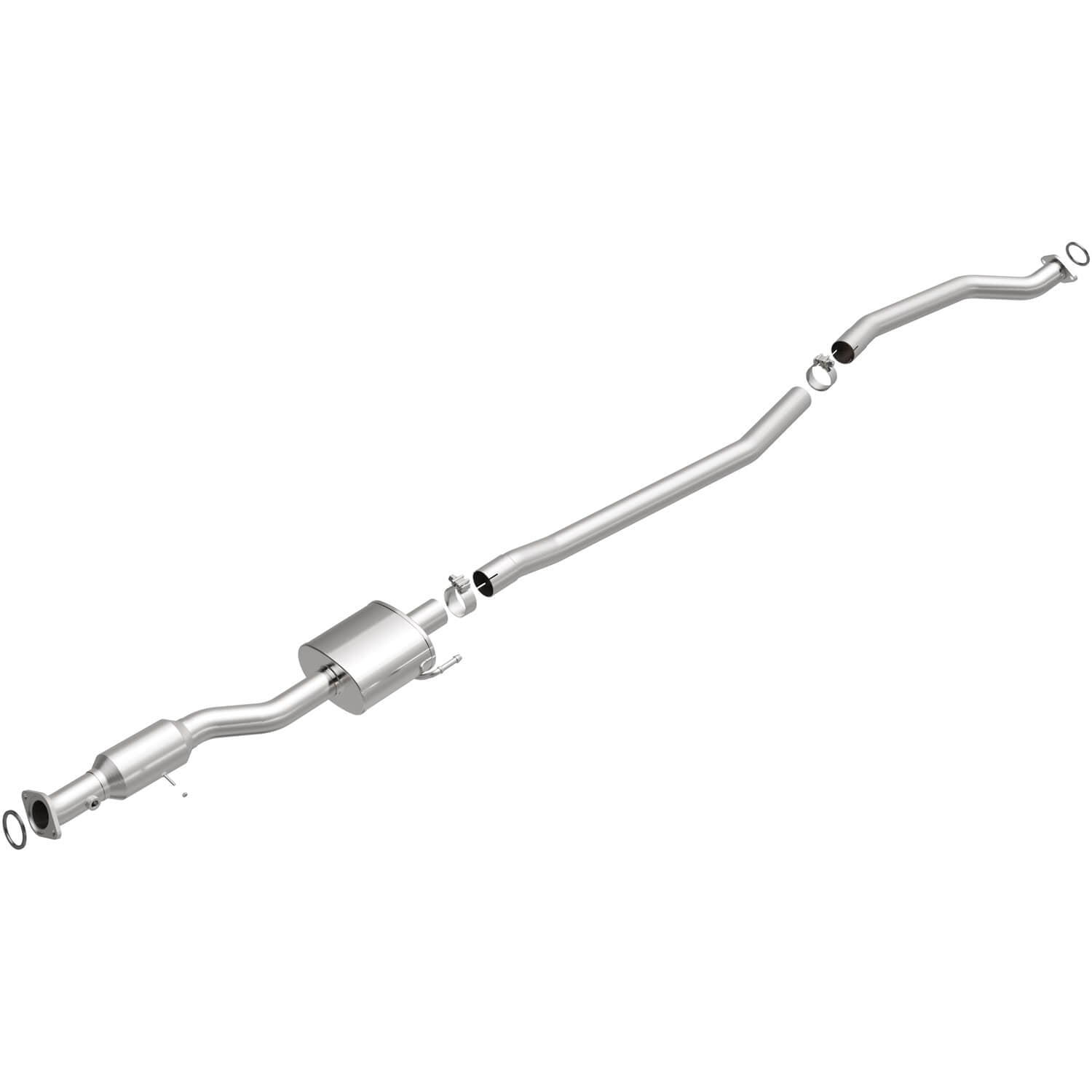 MagnaFlow 21-335 OEM Grade Direct Fit Catalytic Converter (2.5" ID/2.5" OD)