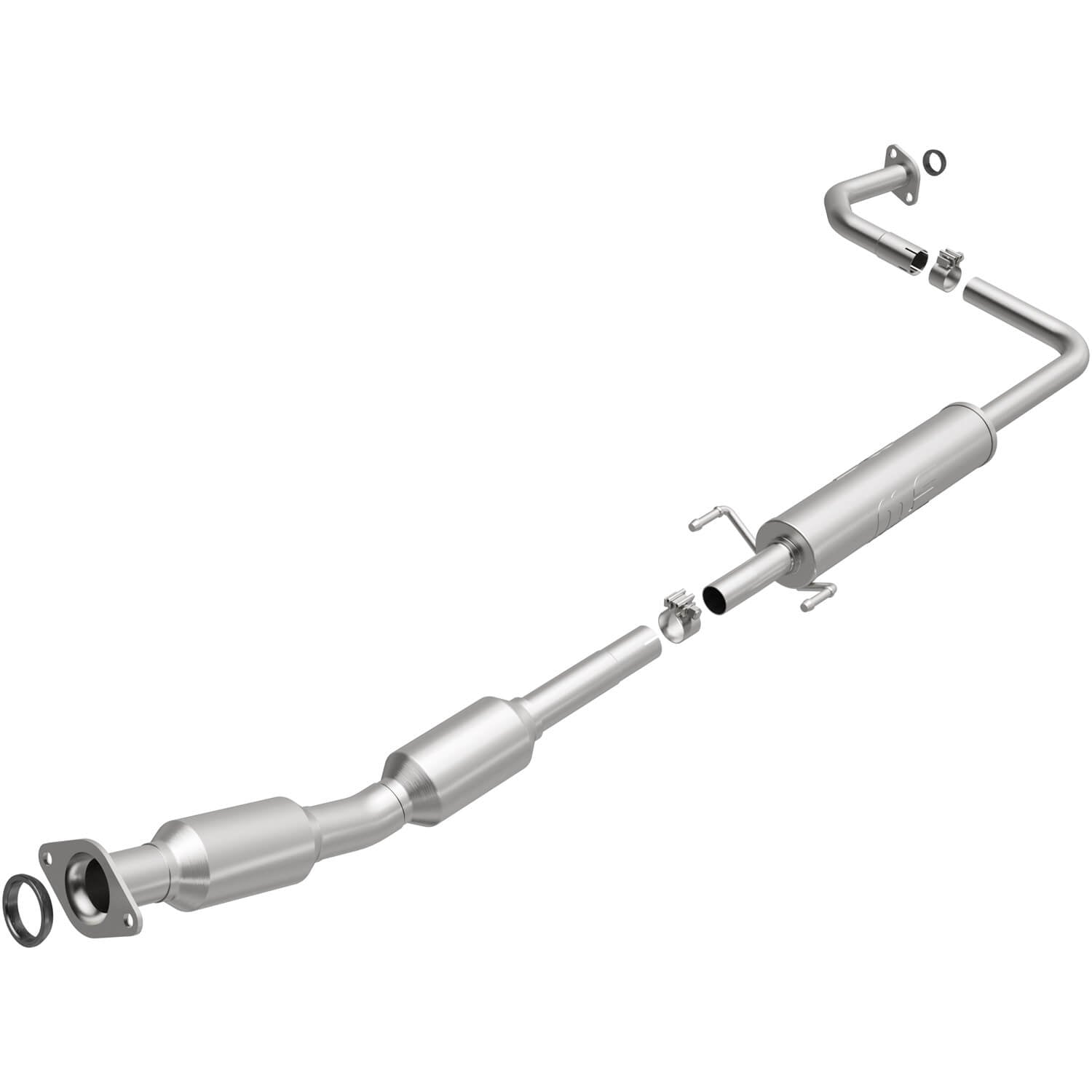 MagnaFlow 23-169 OEM Grade Direct Fit Catalytic Converter (2.5" ID/1.75" OD)