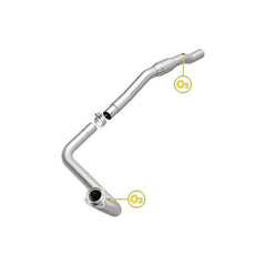 MagnaFlow 24223 Heavy Metal Series Direct Fit Stainless Catalytic Converter (3" ID/3" OD)