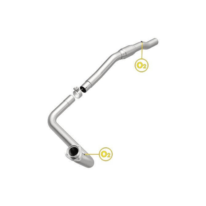 MagnaFlow 24223 Heavy Metal Series Direct Fit Stainless Catalytic Converter (3" ID/3" OD)