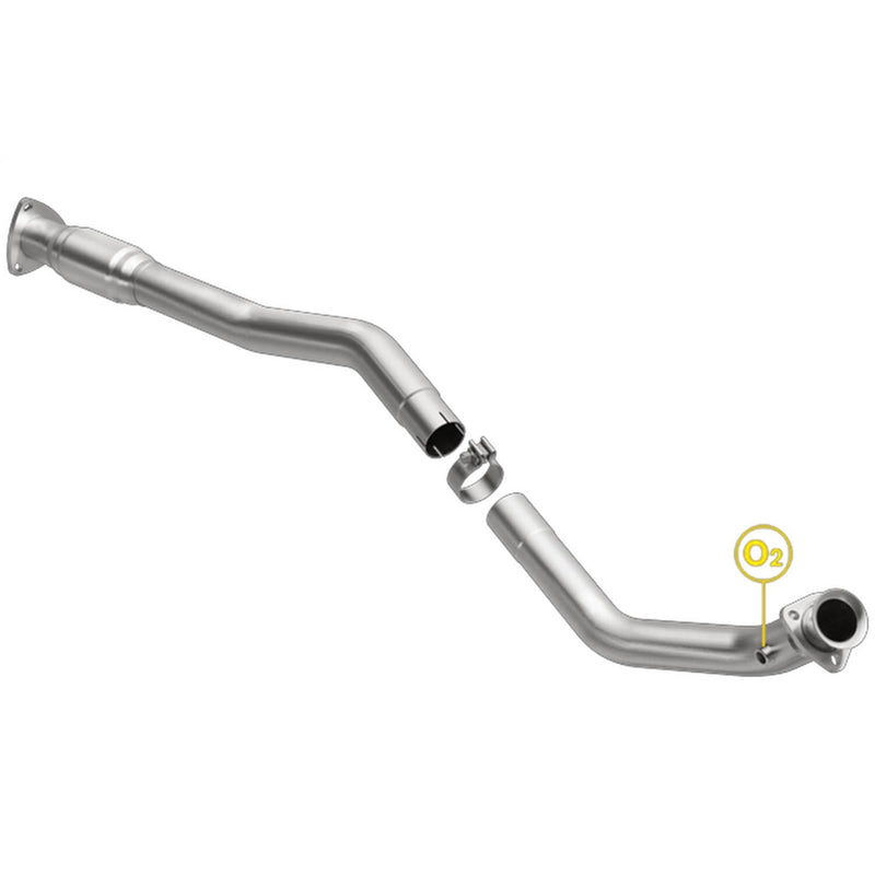 MagnaFlow 24231 Heavy Metal Series Direct Fit Stainless Catalytic Converter (3" ID/3" OD)