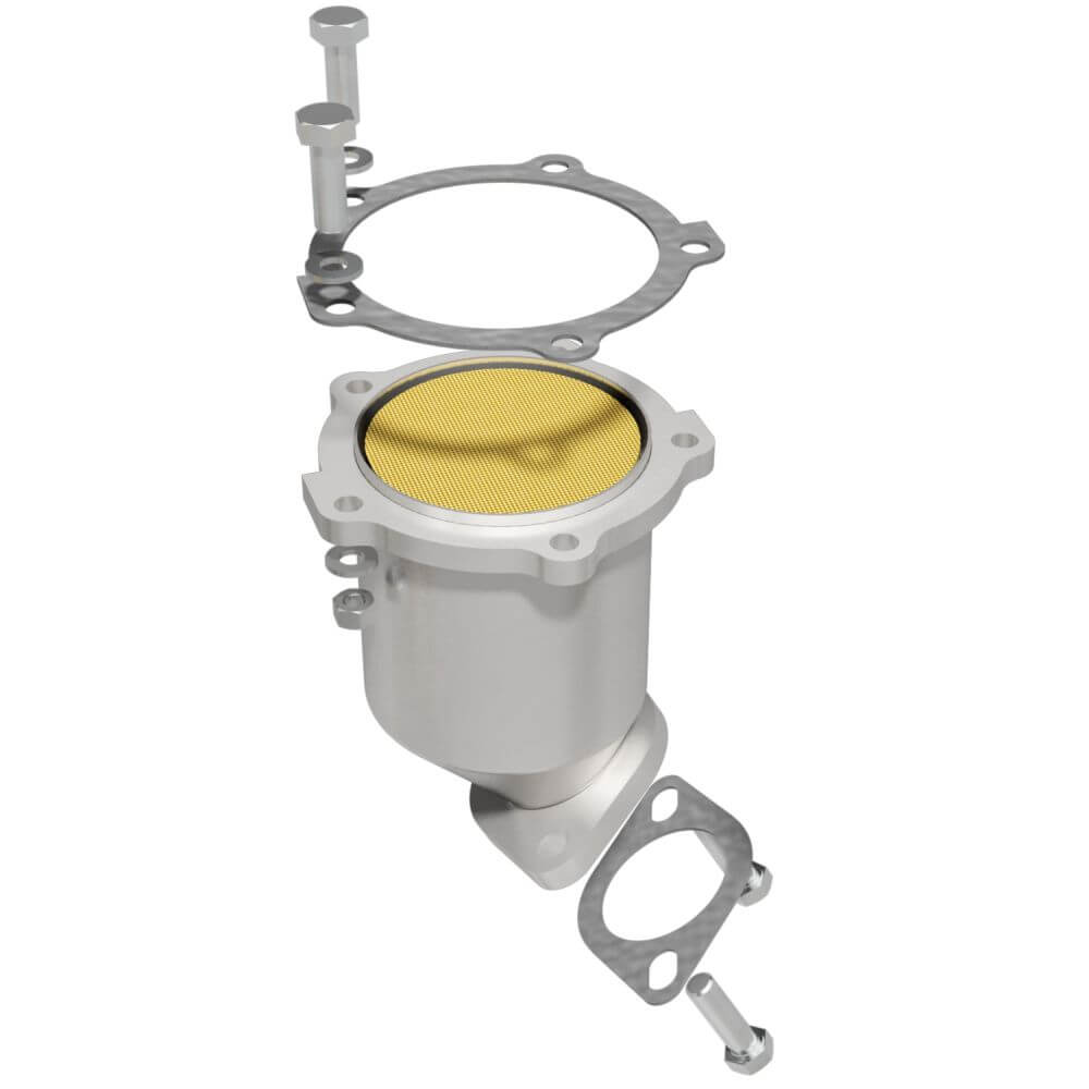 MagnaFlow 24241 Heavy Metal Direct Fit Catalytic Converter (4" ID/2" OD)