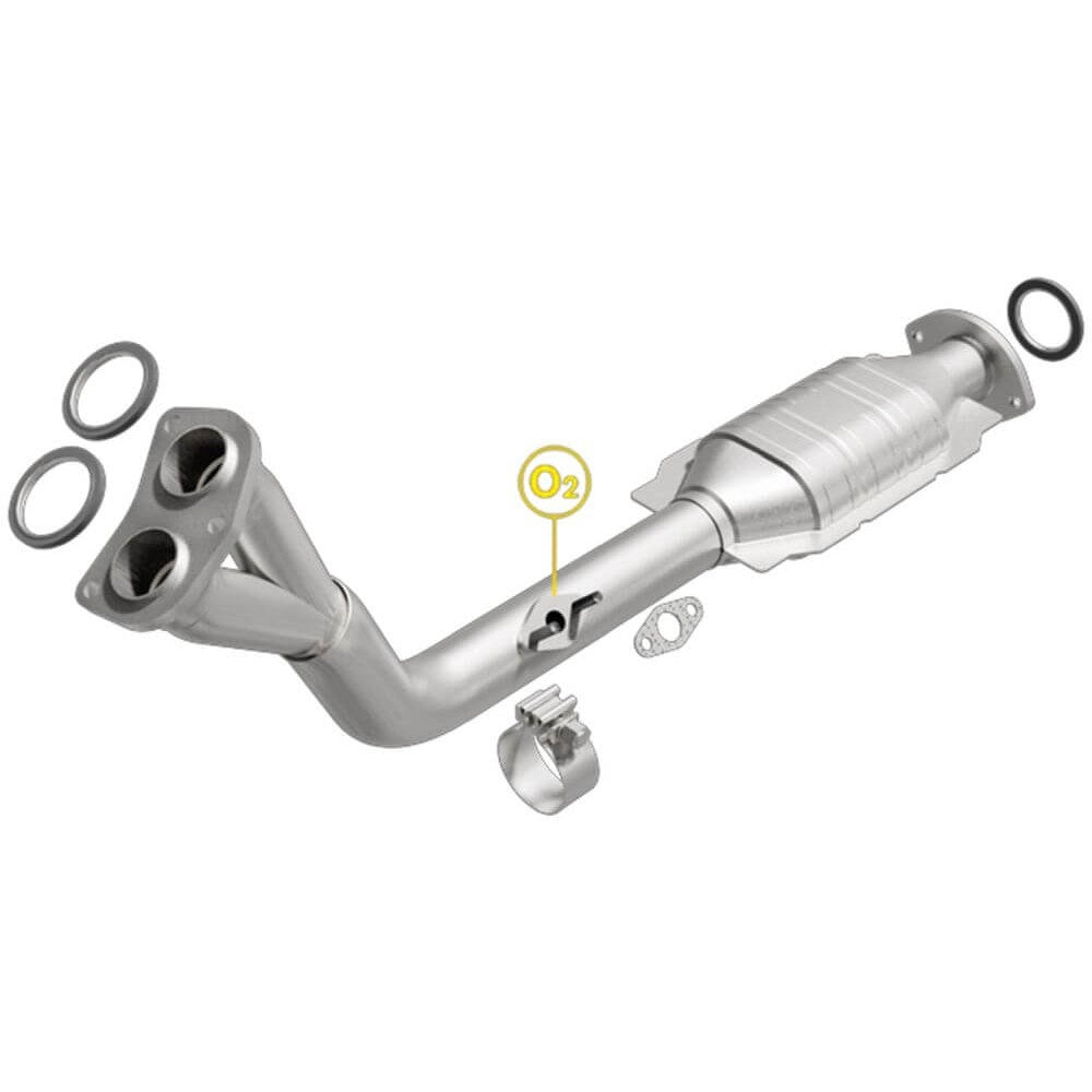MagnaFlow 24286 Heavy Metal Direct Fit Catalytic Converter (2.25" ID/2.25" OD)