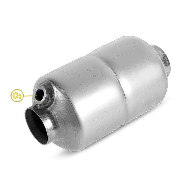 MagnaFlow 3391034 Universal California Stainless Catalytic Converter (2" ID/2" OD)