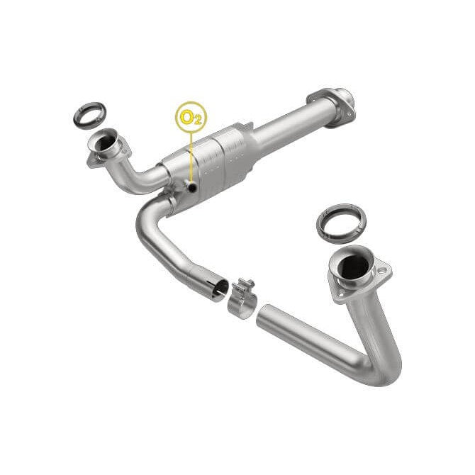 MagnaFlow 3391256 Direct Fit California Stainless Catalytic Converter (2.25" ID/3" OD)
