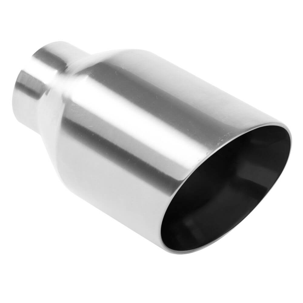 MagnaFlow 35121 Round Angle Cut Double Wall Exhaust Tip (2.25" ID/4" OD)