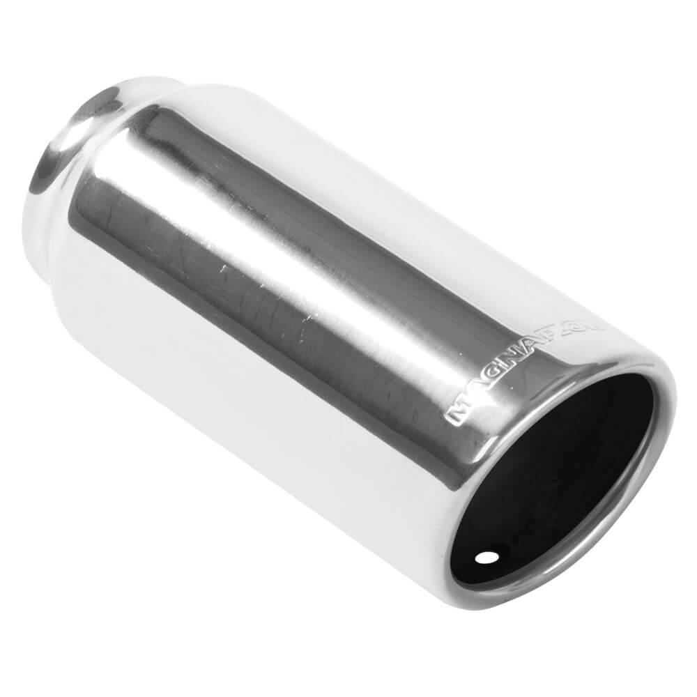MagnaFlow 35131 Round Angle Cut Single Wall Exhaust Tip (2.25" ID/3" OD)