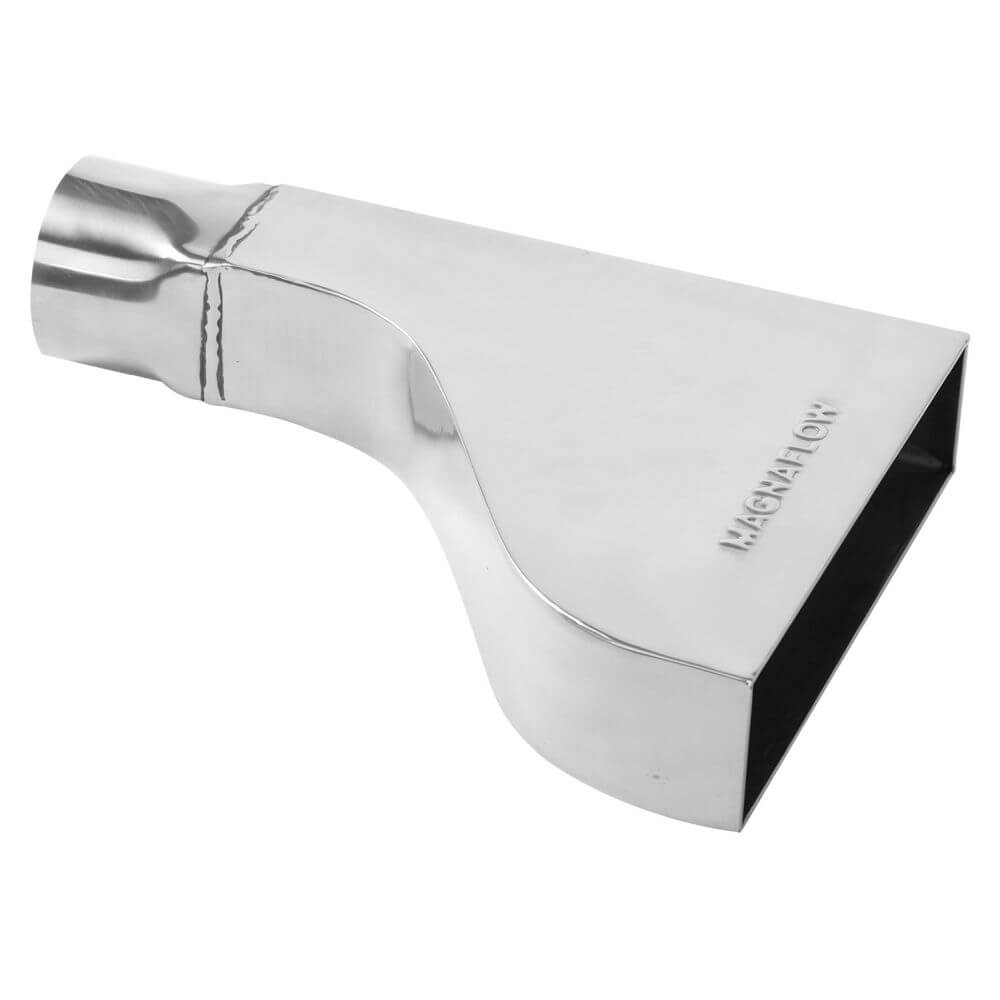 MagnaFlow 35150 Rectangular Straight Cut Single Wall Exhaust Tip (2.25" ID/2"x8" OD)