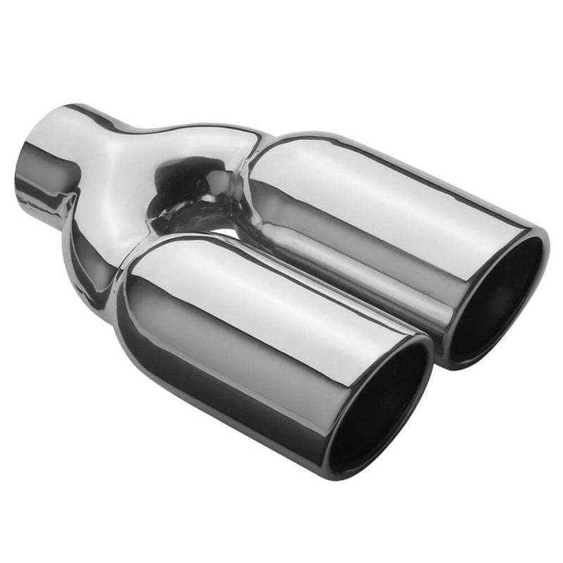 MagnaFlow 35168 Round Angle Cut Dual Exhaust Tip (2.25" ID/3" OD)