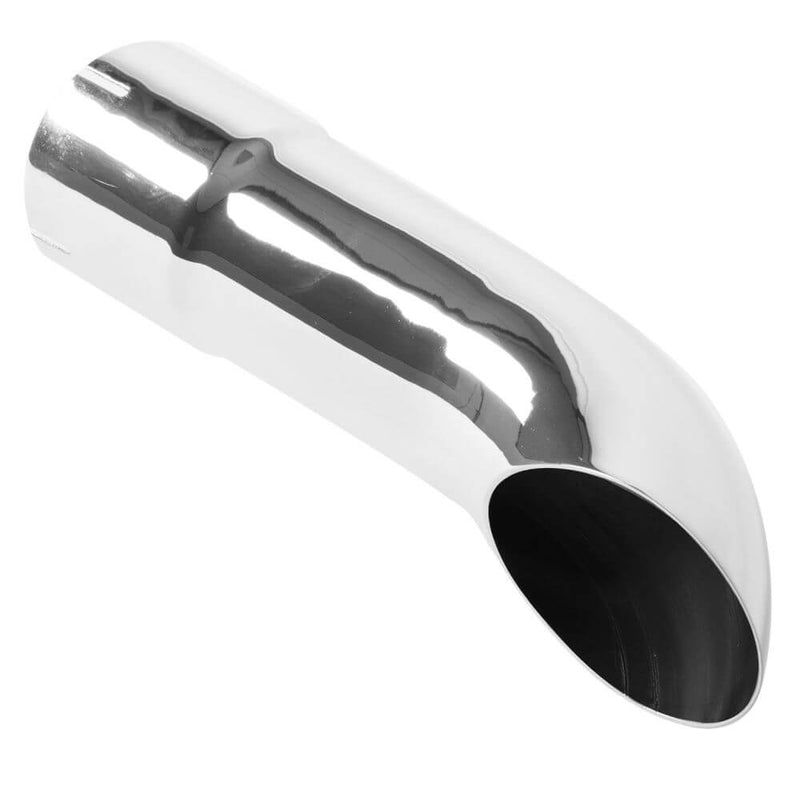 MagnaFlow 35180 Round Angle Cut Turn-Down Exhaust Tip (3" ID/3" OD)