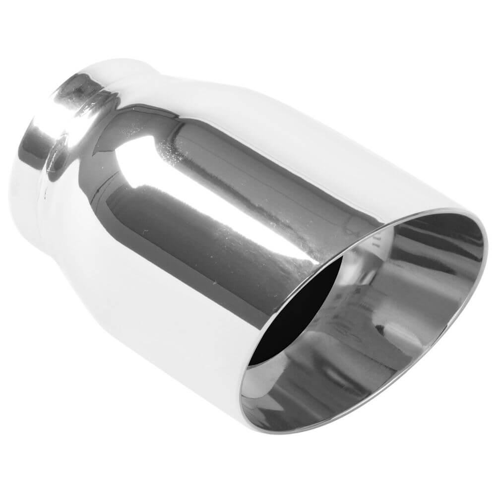 MagnaFlow 35225 Round 15 Deg. Double Wall Exhaust Tip (2.5" ID/3.5" OD)