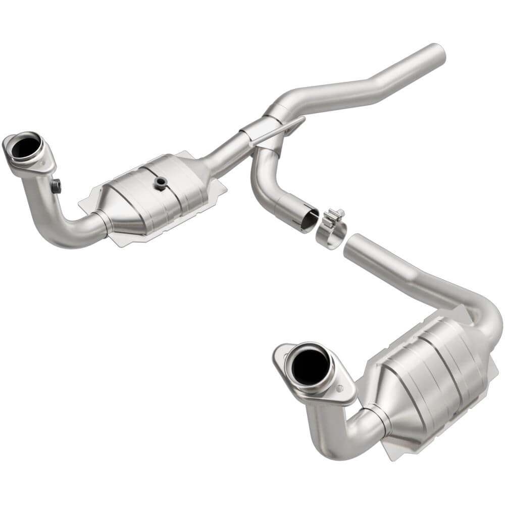 MagnaFlow 49187 Direct Fit OEM Grade Catalytic Converter (2.25" ID/2.25" OD)