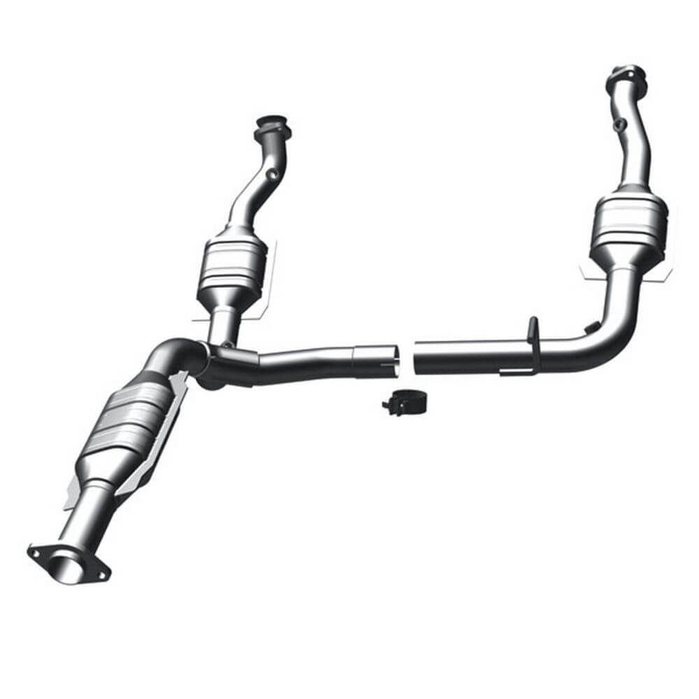 MagnaFlow 49575 Direct Fit OEM Grade Catalytic Converter (2.25" ID/2.25" OD)