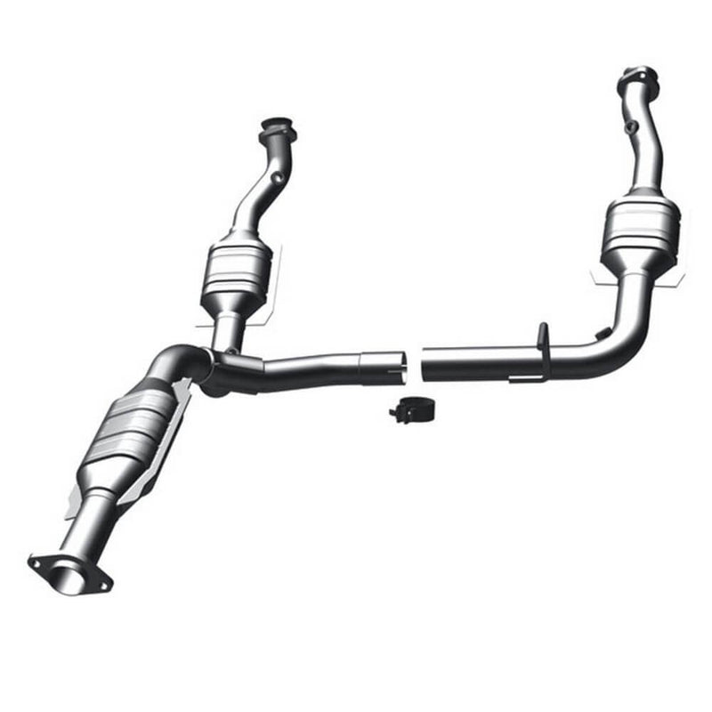 MagnaFlow 49575 Direct Fit OEM Grade Catalytic Converter (2.25" ID/2.25" OD)