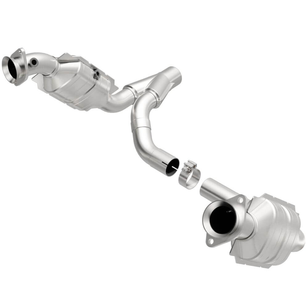 MagnaFlow 49664 Direct Fit OEM Grade Catalytic Converter (2.5" ID/2.5" OD)