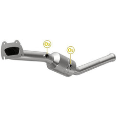MagnaFlow 49737 Direct Fit OEM Grade Catalytic Converter (2.5" ID/2.25" OD)