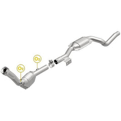 MagnaFlow 52115 Direct Fit OEM Grade Catalytic Converter (2" ID/2" OD)