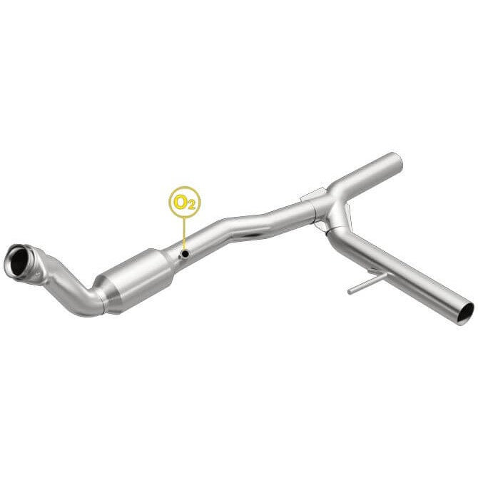 MagnaFlow 52154 Direct Fit OEM Grade Catalytic Converter (2.5" ID/2.5" OD)